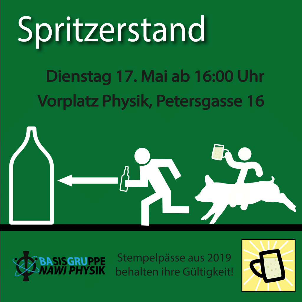 Spritzerstand 2022 Plakat